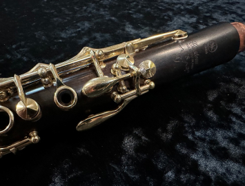 Photo Yamaha YCL CSG Custom Clarinet With Gold Plated Key Work, Serial #02831